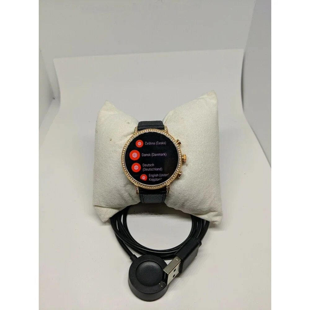 Fossil Gen 4 Authentic Genuine Digital Smart Watch FTW6015 BK255